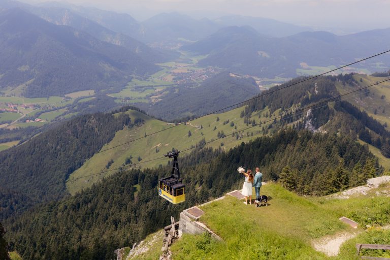 Elopement am Wendelstein – eine intime Hochzeit in den Bergen
